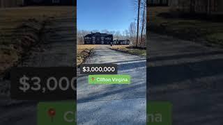 New construction in Clifton Virginia! mansion brandnew driveway va