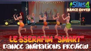 LE SSERAFIM 'Smart' + DOWNLOAD! [Sims 4 Dance Cover]