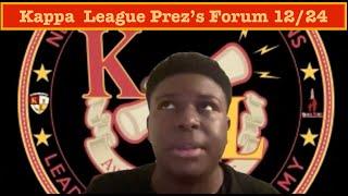 Kappa League President's Forum 12 2024 - Kappa League TV