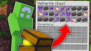 Minecraft Manhunt, But There Are God Chests