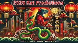 Chinese Zodiac 2025  Rat Year Forecast: What’s Coming?