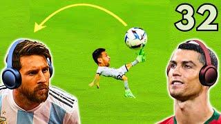 Messi & Ronaldo react to Funny Clips 32!