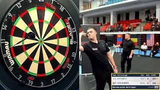 Pim van Bijnen's Very Bad Dartitis At Gibraltar Junior Darts Open 2022