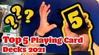 Top 5 Playing Card Decks of 2021!