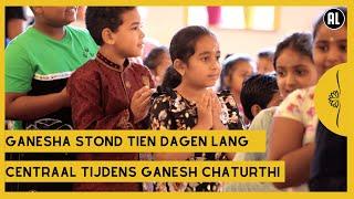 Honderden kinderen vereren Ganesha tijdens Ganesh Chaturthi | Iedereen Verlicht