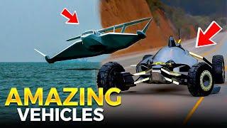 Top 10 Innovative Vehicles That Will Blow Your Mind: Incredible Futuristic Designs! | TechFlare