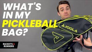 This is all of the gear I keep in my pickleball bag! | Rackets & Runners