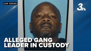 Alleged gang leader in custody, accused of North Las Vegas murder