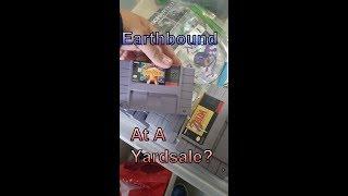 Live Yard Sale Video Game Hunting #3 | EarthBound Disappointment | Thrift Store Finds