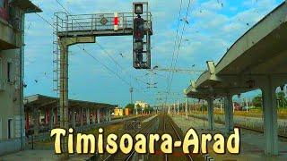 Timisoara Arad In cabina locomotivei Iunie 2025-Train cab view-Führerstandsmitfahrt-Lokführer-Treni