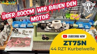 Simson Tuning Motor M53 mit Über 80ccm!!! Heute bauen wir den Motor neu auf 44 RZT Welle und ZT 75N