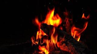 Wood Burning - Crackling Fireplace Sounds 1 hour  - Ultimate Relaxation | 4K UHD