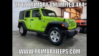 Primary 2012 Jeep Wrangler *RARE GECKO GREEN COLOR*