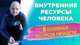 Внутренние ресурсы личности. 8 основных внутренних ресурсов человека.