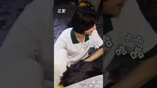 #万茜 #兔子暴力片场画风突变，前一秒母女情深，下一秒调皮搞怪，万茜 :我太难了