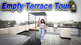 Empty Terrace Tour with lots of Clarity - Kirti Mehra