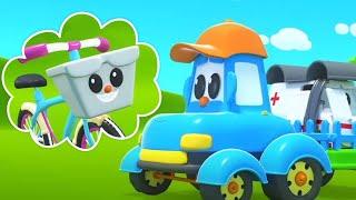 Stitch In Time, Hector The tractor and Animated Car Video for Children