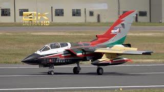 Panavia Tornado IDS from the Italian Air Force MM7067 arrival at RAF Fairford RIAT 2024 AirShow