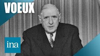 1965 : les vœux du Président Charles de Gaulle | INA Politique