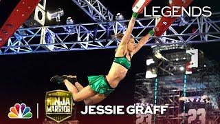 Jessie Graff: First Woman to Finish Stage 1 - American Ninja Warrior