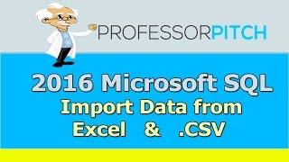 SQL Studio: Import Data from Excel