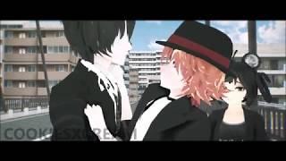 (MMD X BSD|| Motion by Skadelol) Akward Hellos