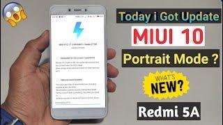 Redmi 5A MIUI V10.1.1.0 Stable Update, Full Review, New Features added, 271MB