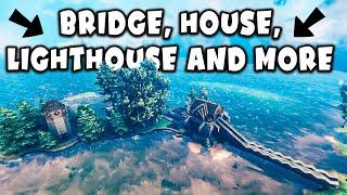 Bridge, House, Lighthouse and More | Valheim