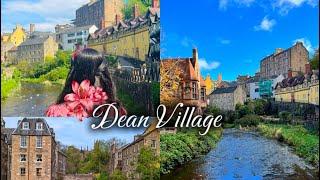 DEAN VILLAGE | Edinburgh | The most beautiful place in SCOTLAND4k walk tour