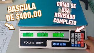 Bascula de $400 00 | Found, Raga, Entre Otras | Guía de Uso | Nuevo Modelo.