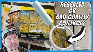 RESEALED? Celebrations Pikachu V-Union Box Opening!