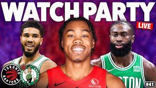 Raptors vs Celtics LIVE Watch Along | Can Toronto Steal A HUGE Win? 