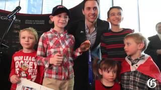 Concordia University hosts Olympic gold medalist Alex Bilodeau