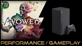 Xbox Series X | Avowed | Performance / Gameplay / review