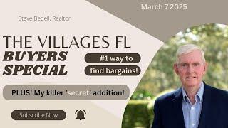 How to buy a house in The Villages FL for a great price!