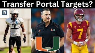 Miami Hurricanes Transfer Portal Targets? | Miami Hurricanes Football