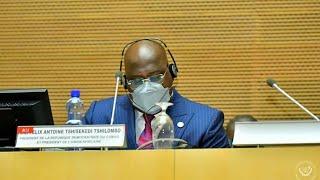 EN DIRECT ADDIS ABEBA: PRESIDENT FELIX TSHISEKEDI