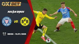 Nhận định bóng đá | Kèo Holstein Kiel vs Borussia Dortmund – 15/01/2025 – VĐQG Đức