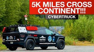 Tesla Cybertruck Road Trip Cross Country - OVER 5k Miles!! (Florida to the Arctic Ocean)