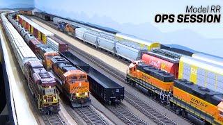 Ops Session: Mainline BNSF Marias Pass Operations (w/Dispatcher Radio)