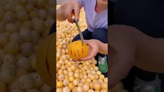 Satisfying Fruit Cutting Art in Seconds | #shorts #nature #fruit