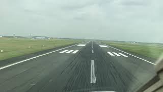 C560XLS Landing Rwy 07 at Paris Le Bourget LFPB