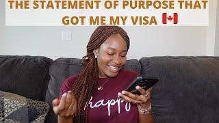 Reading my Statment of Purpose | How to write a catchy SOP for a Canadian student visa 