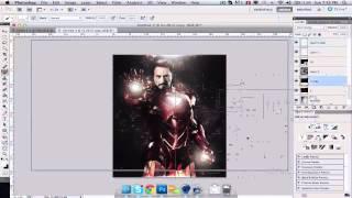 Iron Man Poster Speedart! | Stealth Designs