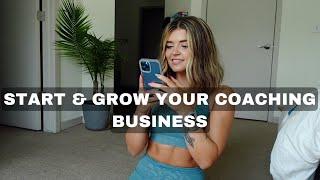 HOW I BECAME A FULL TIME ONLINE FITNESS COACH // Advice on How to Grow your Online Coaching Business