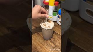 Oreo cream latte #youtubeshorts #oreolatte #coffeerecipe #viralshort #trendingreels #cream #coffee