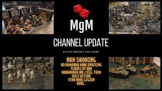 Miniature Game Montage Channel Update (1,000 Subscribers)