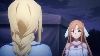 Asuna Reveals She is Kirito's Girlfriend and Alice Gets Jealous !