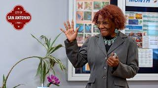 The City celebrates Women's History Month by recognizing Bertha Franklin
