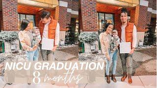 2ND TRIPLET GRADUATES FROM NICU!!!! *after 8 months*